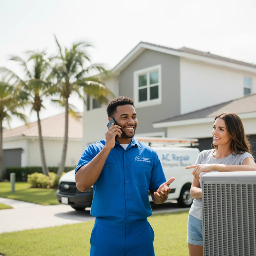 AC Repair Pompano Beach customer support in Spofford